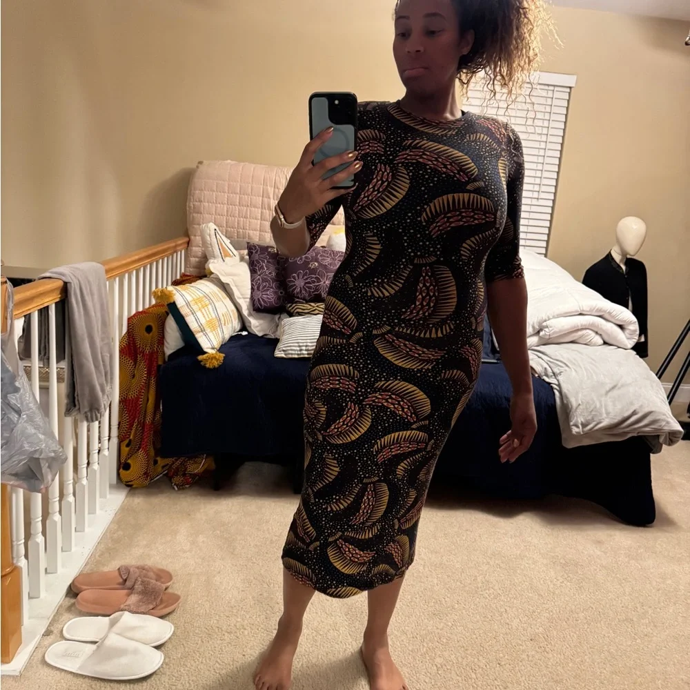 Farm Rio Multicolor Patterned Dress - Picture 2 of 3